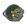 ThermaStor Flat electrical receptacle for air scrubbers and related cleaning equipment Recessed Male Plug 5-15P SBM5239