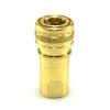 Foster QD 1/4in Female Brass Quick Disconnect Mytee B102  25-001  FH2B  8.697-350.0 Socket Coupler