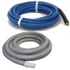 Hose Set 15ft x 1-1/4 in ID Vacuum and 1/4in Solution with QDs with Velcro Straps 8501-1