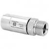 Mosmatic 31.902 DGLI 303 AISI In-Line Stainless Swivel 3/8in Fip X 3/8in Mip Triple Bearing System
