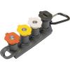 Shazaam: Pressure Washer Nozzle Set Set with belt clip