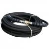 Clean Storm Single Wire 50 ft Pressure Washer Hose 3/8 In 4000psi With Couplers Installed Black AHS230 Washing 2P765