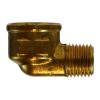 Reducing Street Brass Elbow 1/8 Fip X 1/4" Mip Forged 28260 Pumptec 30505