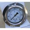 Truckmount water pressure gauge 3000 psi panel mount A109 20130314 with Front Flange 2.5in Mounting Hole