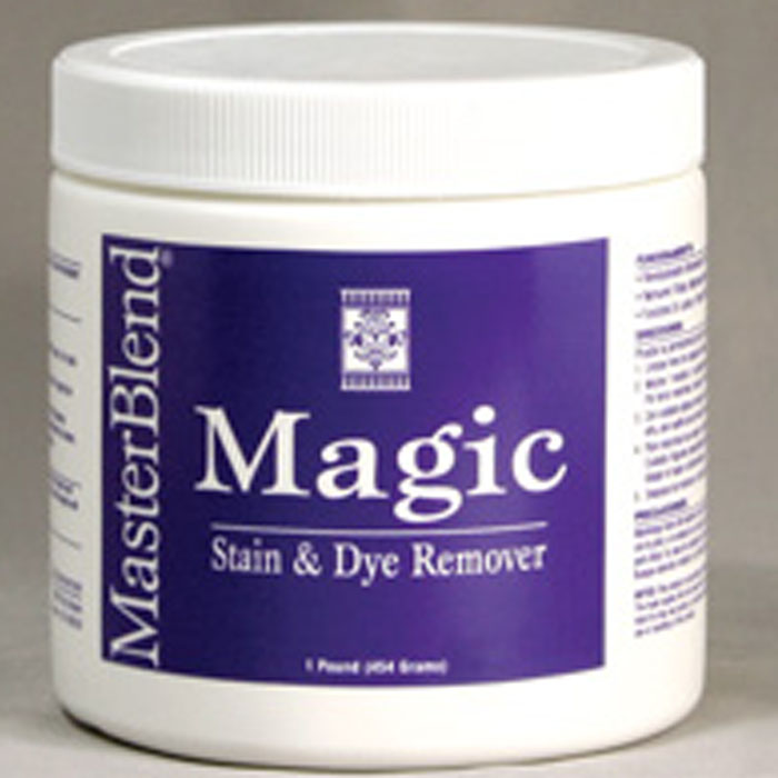 Masterblend 185202 Magic Stain & Dye Remover Case of 12 One Lb Jars