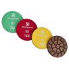 Husqvarna 589629501, T83 Transitional Pads, 3in 100 Grit Red, ENO50, GTIN 805544212793 Husqvarna 589629501, T83 Transitional Pads, 3in 100 Grit Red, ENO50, GTIN 805544212793