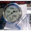 Pressure Gauge 2000 psi Panel Back Mount H308D 8.710-257.0 536169  8.712-135.0