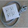Electrical Converter 230 Volt 3 wire 30 amp 10-30P TO 115 Volt 2 Gang 5-20R GFCI (4 Outlets) Adapter E9001-2-3C 20210521