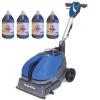 PowrFlite CAS16 Compact Automatic Scrubber 16in Wide Grout Cleaner Powerflite Powr-Scrub Case Kryptonium Floor Cleaner Freight Included