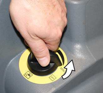 Karcher b 40 c bp auto scrubber water control