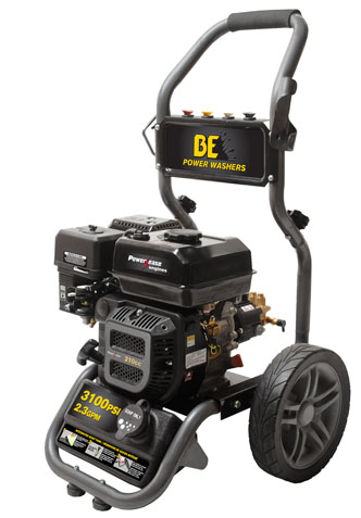 BE Pressure Supply BE317RX Collapsible Frame Cold Water Pressure Washer 3100PSI 2.3GPM gas engine