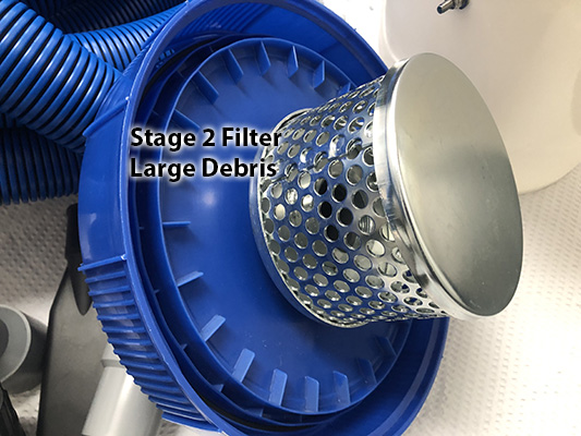 2nd stage filter hepa vacuum