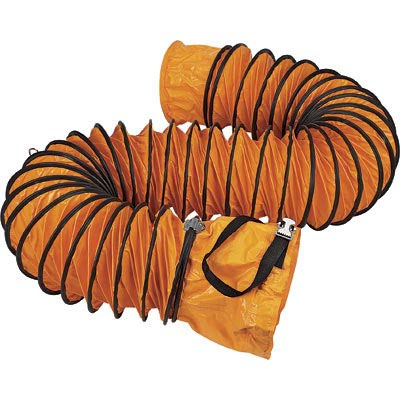 EDIC 13168A Ventilating Ducting Hose for 10in Utility Blower X 15ft Long with Tightening Belt