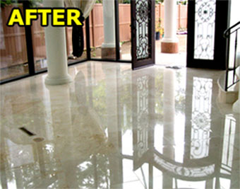 floor polishing marble cleaning