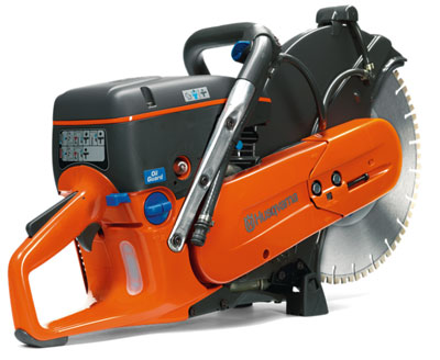 husqvarna power cutter with oil guard