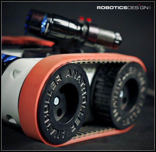  The ARI-100™ of ANATROLLER™ is a specialized robot dedicated to duct cleaning and inspection. It includes our articulated arm that can move in all directions allowing it to clean all corners of the duct without ever having to manually adjust the length of the brush, leaving a quality job behind it every time. It is designed with Robotics Design’s patented ANAT™ modular shape-shifting technology, and is light-weight, durable, resilient, adaptable and easy to control. It is Robotics Design’s most powerful robot for brushing, and with its ability to clean 150 feet/hour our clients have reported a full return of investment within only six months of purchase. The ARI-100™`s unique abilities render it the most efficient robot for HVAC cleaning and inspection on the world market. We also offer customized designs and add-ons for special applications and to better fulfill your individual needs. Advantages      Connected by only 1 cable combining air intake and robot control     Anti-tilting robot     Symmetric, robust, modular design     Compact and light-weight robot weighing only 6 Kg     Custom-designed robot     Remotely shape-shifting capability     Climbing obstacles of 5’’ in height     Going on slopes of 45°     Zero radius turn ability     High quality precision machined     Operating in severe industrial environment     Water resistance (optional)     Friendly-user control unit     Carrying and towing payloads capability     Manipulator arm (optional)     Easy maintenance  Included With the ARI-100      Large wheels or tracks 8.5'' inches     Camera #1 integrated within the robot     100' feet of Cable     Carrying case for storing the robot.     Video Output     Security Key     CW-1403 : 1/4 inch with 3 whips     CW 1401 1/4 inch with 3 whips     CWF 1401 forward blowing 1/4 inch with 3 whips     CB 014AF forward aluminum     GP-350 800 RPM Pneumatic motor     ADA 006 bristle adapter for the motor
