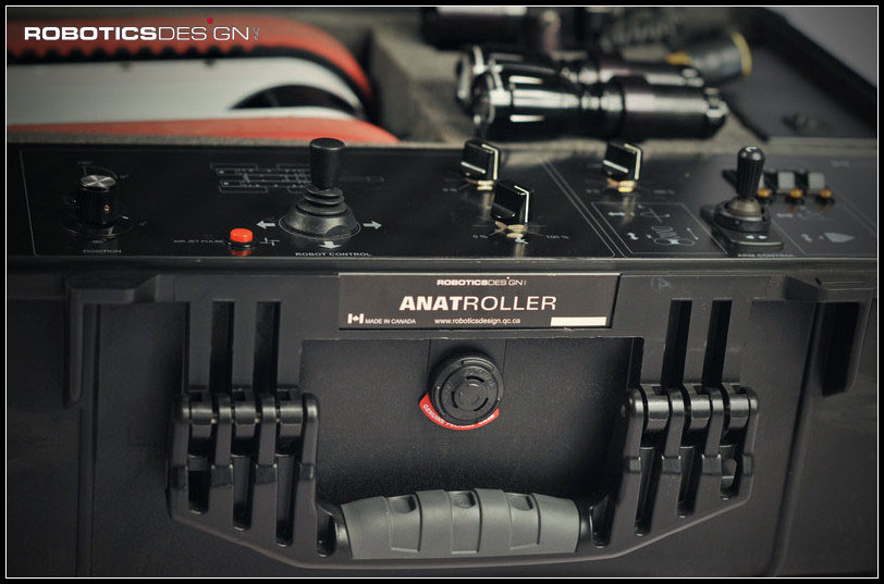  The ARI-100™ of ANATROLLER™ is a specialized robot dedicated to duct cleaning and inspection. It includes our articulated arm that can move in all directions allowing it to clean all corners of the duct without ever having to manually adjust the length of the brush, leaving a quality job behind it every time. It is designed with Robotics Design’s patented ANAT™ modular shape-shifting technology, and is light-weight, durable, resilient, adaptable and easy to control. It is Robotics Design’s most powerful robot for brushing, and with its ability to clean 150 feet/hour our clients have reported a full return of investment within only six months of purchase. The ARI-100™`s unique abilities render it the most efficient robot for HVAC cleaning and inspection on the world market. We also offer customized designs and add-ons for special applications and to better fulfill your individual needs. Advantages      Connected by only 1 cable combining air intake and robot control     Anti-tilting robot     Symmetric, robust, modular design     Compact and light-weight robot weighing only 6 Kg     Custom-designed robot     Remotely shape-shifting capability     Climbing obstacles of 5’’ in height     Going on slopes of 45°     Zero radius turn ability     High quality precision machined     Operating in severe industrial environment     Water resistance (optional)     Friendly-user control unit     Carrying and towing payloads capability     Manipulator arm (optional)     Easy maintenance  Included With the ARI-100      Large wheels or tracks 8.5'' inches     Camera #1 integrated within the robot     100' feet of Cable     Carrying case for storing the robot.     Video Output     Security Key     CW-1403 : 1/4 inch with 3 whips     CW 1401 1/4 inch with 3 whips     CWF 1401 forward blowing 1/4 inch with 3 whips     CB 014AF forward aluminum     GP-350 800 RPM Pneumatic motor     ADA 006 bristle adapter for the motor