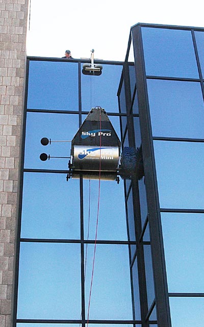 automatic window cleaning machine