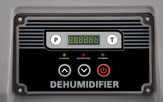 dehumidifier control panel