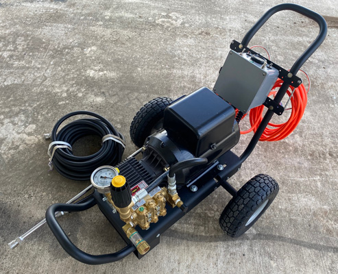 dual power corded pressure washer