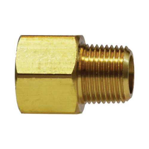 Clean Storm 120AH-DB, Extender Adapter, 1/2-in Female NPTF x 1/4-in Male NPTF, Brass, 28199