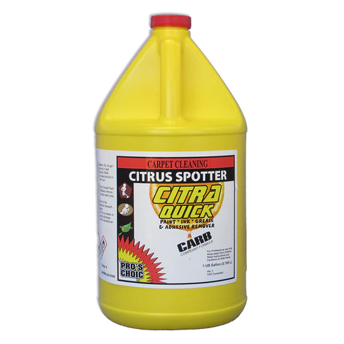 CTI Pro's Choice C3002, Citra Quick Carb, Solvent Carpet Cleaning Spotter, 1 Gallon Bottle, 1010, 3030, 3026, UPC: 078345005257