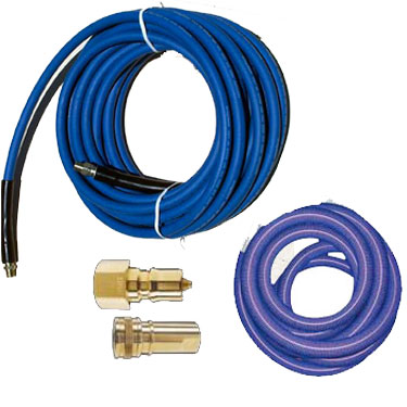 25 foot carpet cleaning vacuum and solution hose set