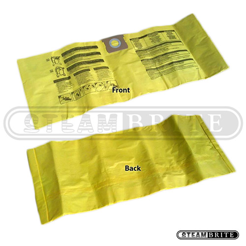 Shop Vac High Efficiency Yellow Collection Filter Bag Each 38" X 15" 906-72-00 EACH