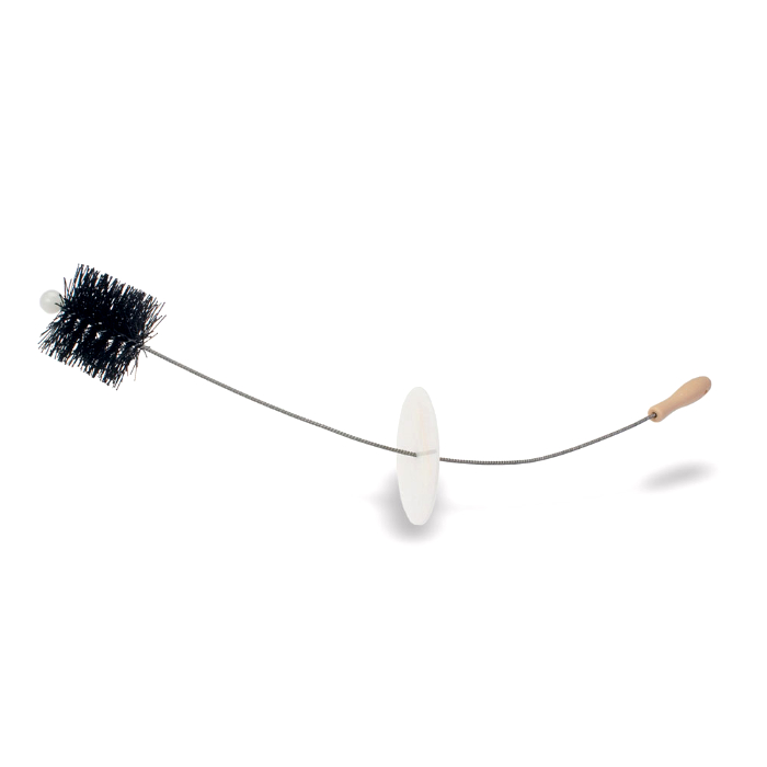 Malish 8036, 36 inch Crimped Black Poly Flexible Drain Brush, Pack of 2, Janitorial Cleaning Equipment, GTIN 6-15129-08036-1