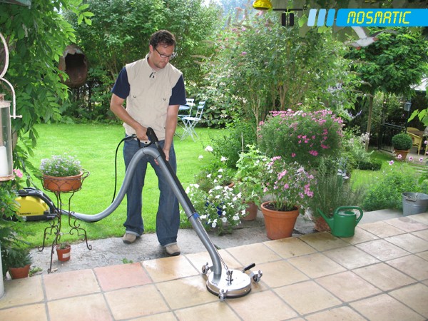 Sirocco SC1-2V no mess tile cleaning with the mosmatic 78.292 surface cleaner