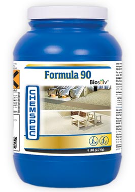 chemspec formula 90 powder carpet cleaning product