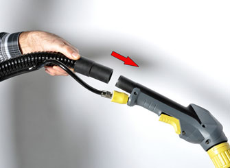 karcher puzzi 30/4 how to hook up carpet cleaning wand