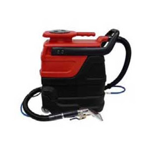 Sandia 50-7000 SNIPER 3 GALLON INDY AUTOMOTIVE EXTRACTOR WITH HEAT Sniper 3-Gallon Indy <h2>Description</h2>Automotive Extractor with Heat ideal for any detailing job and great for rental units. The heated unit works off only one power cord, making it easier for use in locations with limited power source options. Fastest soil pick-up with high CFM airflow. A durable psi pump delivers heated extracting solution into the carpet. The powerful vacuum motors recover the spent solutions and soils. Includes black carrying-handle that slides out for easy machine transport. Double ball-bearing urethane wheels for easy transport. Heats extracting solution to 200 degrees Fahrenheit with a 600 watt inline heater