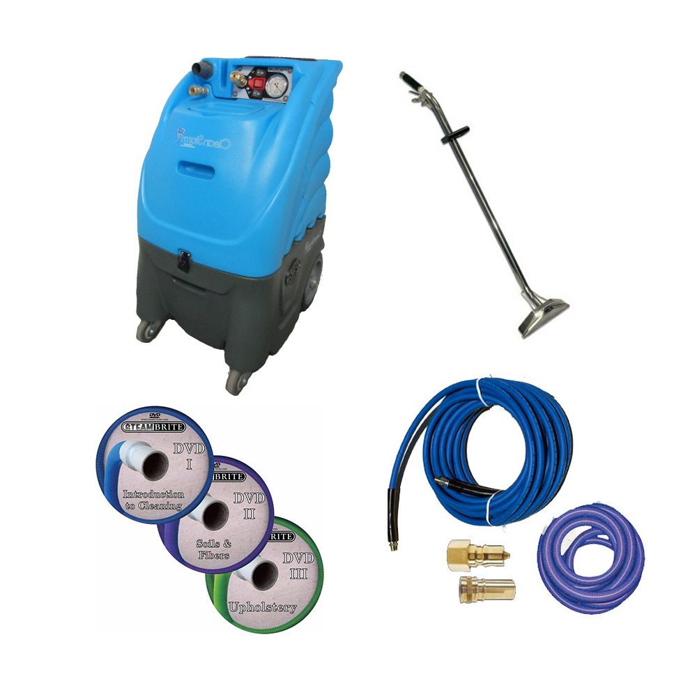 Professional 12 Gallon Carpet Cleaning Extractor & Powerhead Bundle w/  Tools —