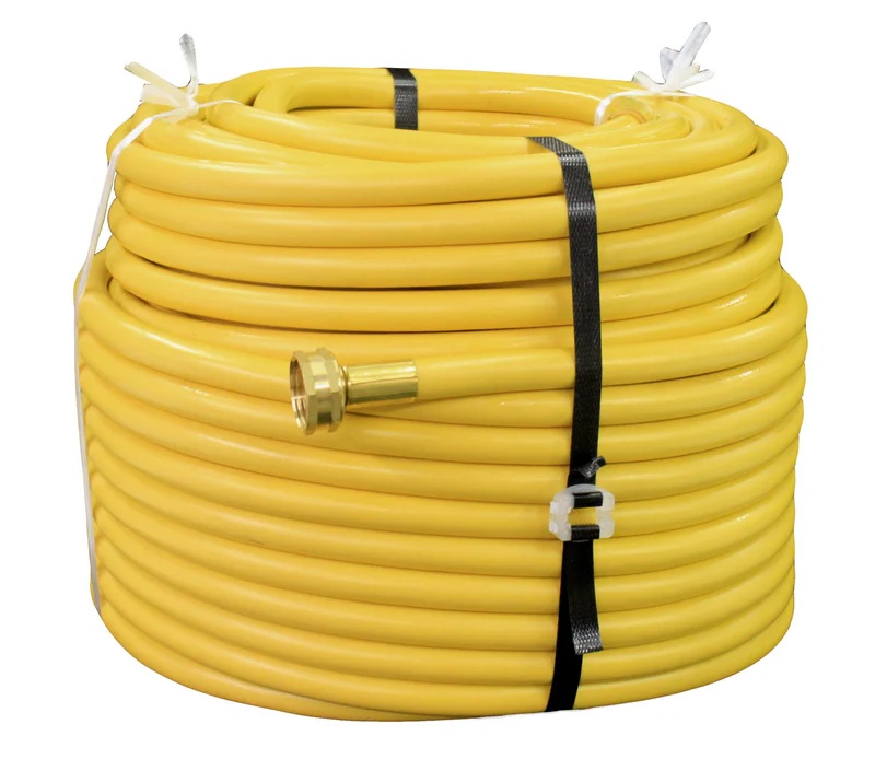 RHG T-3/8-300-YL Tucker 300' Length of Yellow 3/8" ID Spot Free Hose