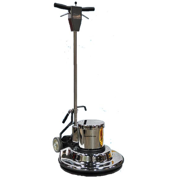 Boss Cleaning Equipment B001572 Tundra Tl17 Inch Standard Buffer Scrubber Rotary Floor Machine 1 5hp