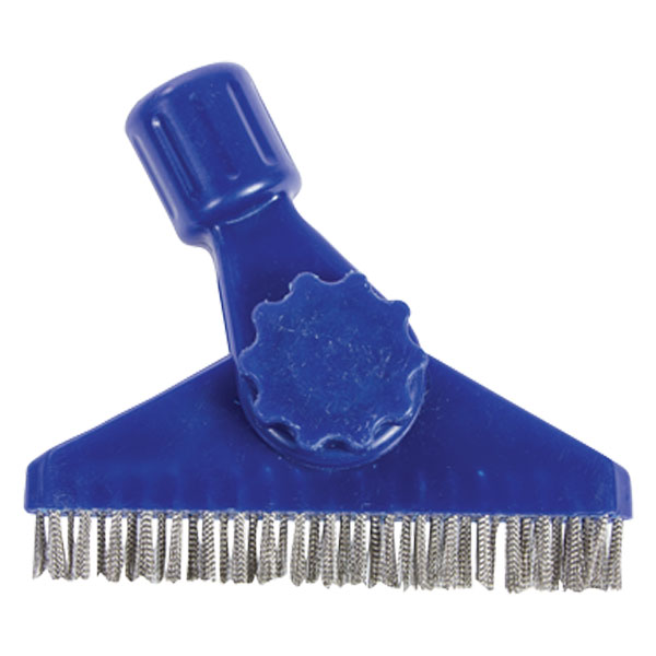Clean Storm 20170620 Stainless Steel Grout Brush for Tile Cleaning 8 Inches  Long - 20170620 - Technician