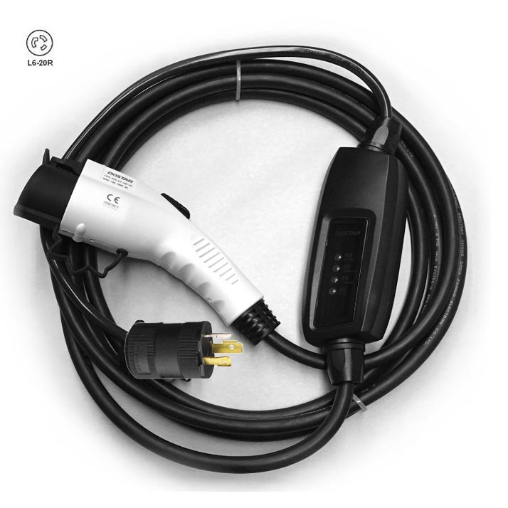 L6-20 electric car charger level 2 240 amps