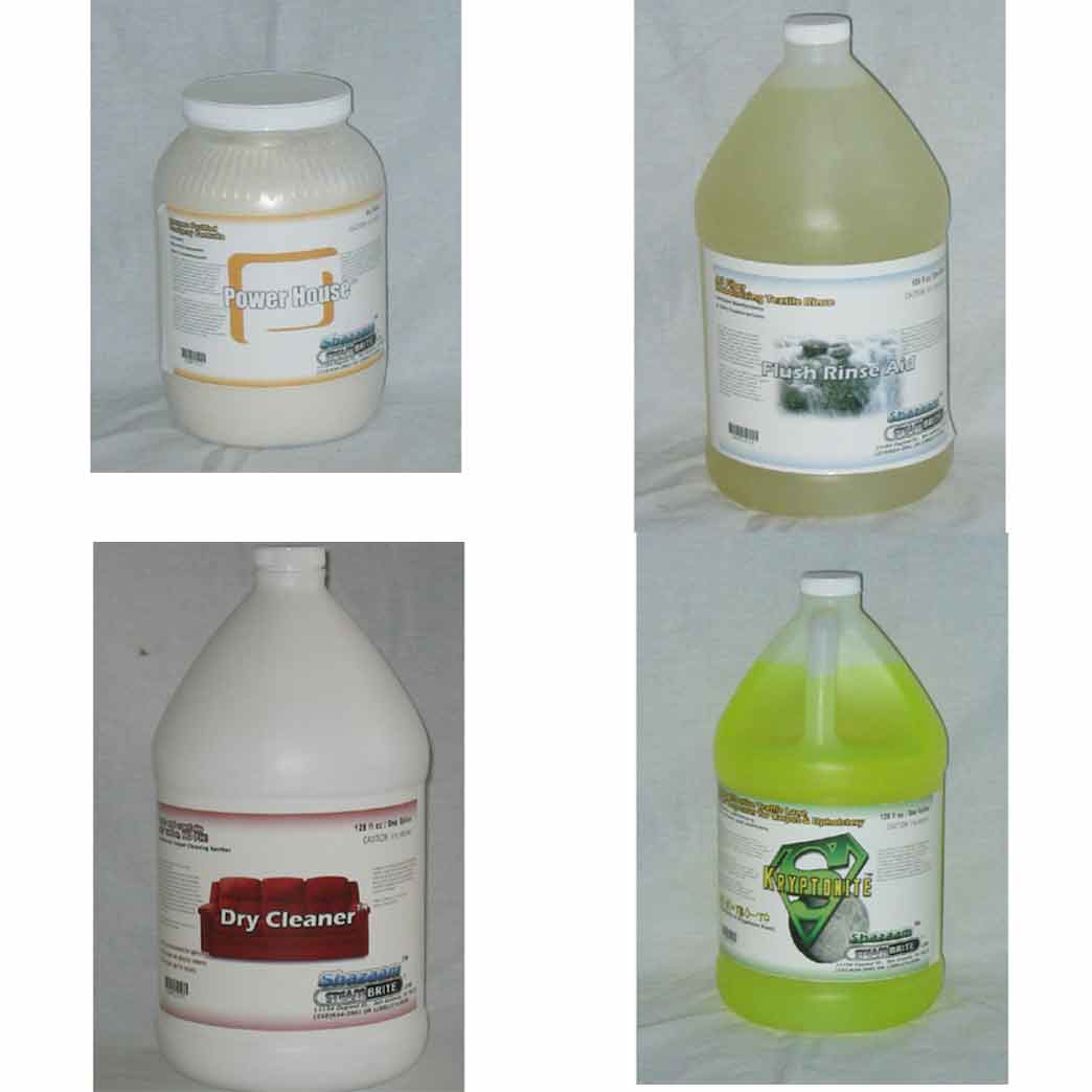 Shazaam: Carpet Cleaning Start Up Chemical Package Starter Pak