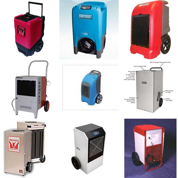 Dehumidifier Comparison Chart