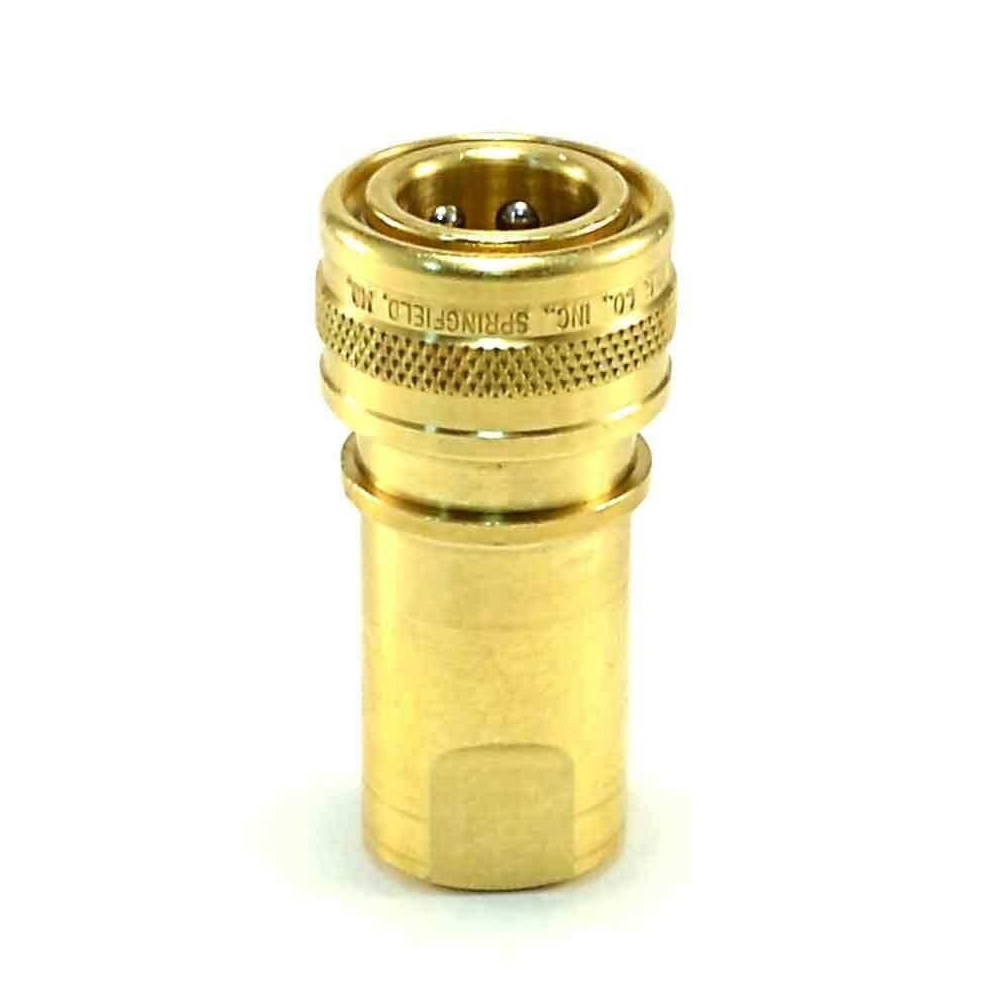 Carpet Cleaning FOSTER 1/4" Brass Quick Disconnect Male QD Truckmount Extractor 