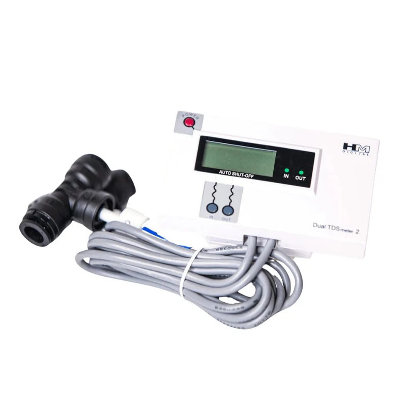 RHG 80006-W/Tees-Meter Tucker In-line TDS Meter - Dual Probe