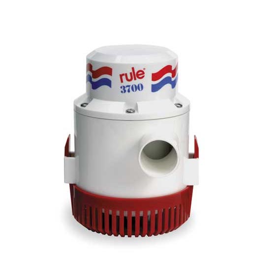 Rule 3700 Gph Bilge and Shower Pump 12 Volts Free Shipping 14AM 14AM