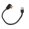 14-30P to L6-20R Power Cord Adapter 4 Feet 10 AWG 20191123