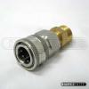 22mm Male Plug To 3/8 Stainless Steel Female QD Adapter 20130113