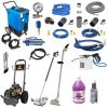 Clean Storm 20130628 Restaurant Carpet Cleaning Machine Bundle Goliath 27gal 8Stage Vacs 1500psi Pressure Washer Recovery