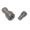 Clean Storm 20160424 Carpet Cleaning Stainless Steel Quick Disconnect Coupler QD QC 1/4 Male Female Socket Set Freight Included