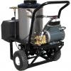 Pressure Pro 3115-10G1 3gpm 1000psi Electric Hot Pressure Washer With Portable Cart and Tank