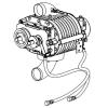 HydraMaster 601-002-701 CDS 4.8 Truck Mount Vacuum Blower Dual Shaft Complete Blower Assembly