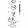 Esteam 355-305 Three (3) Stage Peripheral Discharge Vacuum Motor 120v 5.7 Diameter Ninja Warrior Windsor Dominator Century 400 [8.631-877.0] [86318770] [116423]